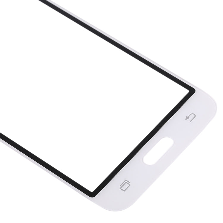 For Samsung Galaxy J1 (2016) / J120 10pcs Front Screen Outer Glass Lens (White) - free shipping - PMc TechLife - Order now!