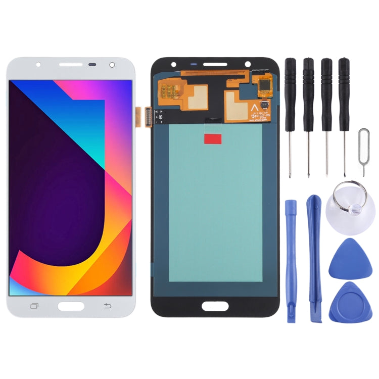 OLED LCD Screen for Samsung Galaxy J7 Nxt SM-J701 With Digitizer Full Assembly (White) - free shipping - PMc TechLife - Order now!