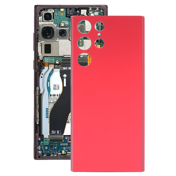 For Samsung Galaxy S22 Ultra Battery Back Cover (Red) - free shipping - PMc TechLife - Order now!