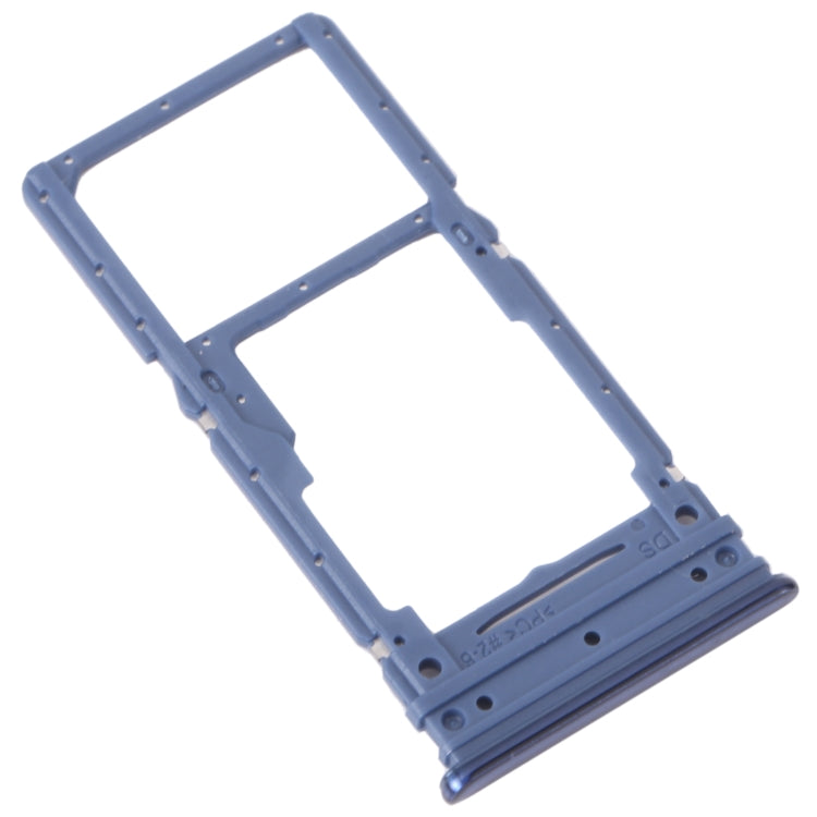 For Samsung Galaxy M53 SM-M536B Original SIM Card Tray + Micro SD Card Tray (Blue) - Card Socket by PMC Jewellery | Online Shopping South Africa | PMC Jewellery | Buy Now Pay Later Mobicred