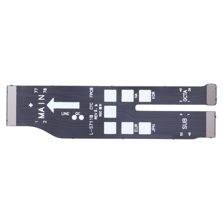 For Samsung Galaxy S23 FE SM-F711B Original Motherboard Flex Cable - Flex Cable by PMC Jewellery | Online Shopping South Africa | PMC Jewellery
