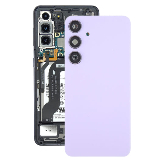 For Samsung Galaxy S24+ SM-S926B OEM Battery Back Cover with Camera Lens Cover(Light Purple) - Back Cover by PMC Jewellery | Online Shopping South Africa | PMC Jewellery