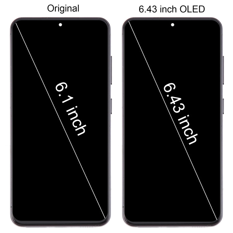 For Samsung Galaxy S23 SM-S911B 6.43 inch US Version OLED LCD Screen Digitizer Full Assembly with Frame (Black) - LCD Screen by PMC Jewellery | Online Shopping South Africa | PMC Jewellery | Buy Now Pay Later Mobicred