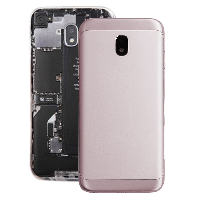 For Galaxy J3 (2017), J3 Pro (2017), J330F/DS, J330G/DS Back Cover (Pink) - Back Cover by PMC Jewellery | Online Shopping South Africa | PMC Jewellery | Buy Now Pay Later Mobicred