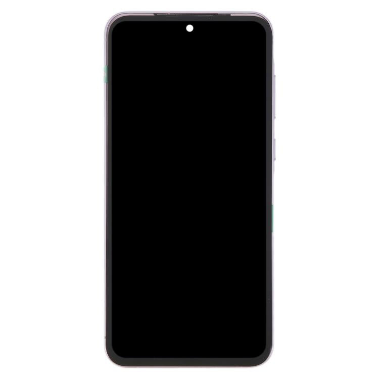 For Samsung Galaxy A55 SM-A556B Original LCD Screen Digitizer Full Assembly with Frame (Pink) - free shipping - PMc TechLife - Order now!