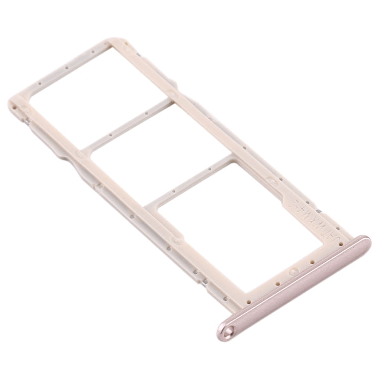 SIM Card Tray + SIM Card Tray + Micro SD Card Tray for Huawei Honor 8A Pro (Gold) - Card Socket by PMc TechLife | Online Shopping South Africa | PMc TechLife | Buy Now Pay Later Mobicred