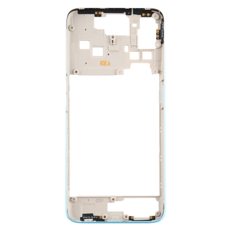 For OPPO A52 CPH2061 / CPH2069 (Global) / PADM00 / PDAM10 (China) Middle Frame Bezel Plate (White) - Frame Bezel Plate by PMC Jewellery | Online Shopping South Africa | PMC Jewellery