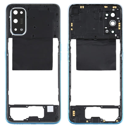 For OPPO Realme X7 Back Housing Frame (Blue) - Frame Bezel Plate by PMC Jewellery | Online Shopping South Africa | PMC Jewellery | Buy Now Pay Later Mobicred