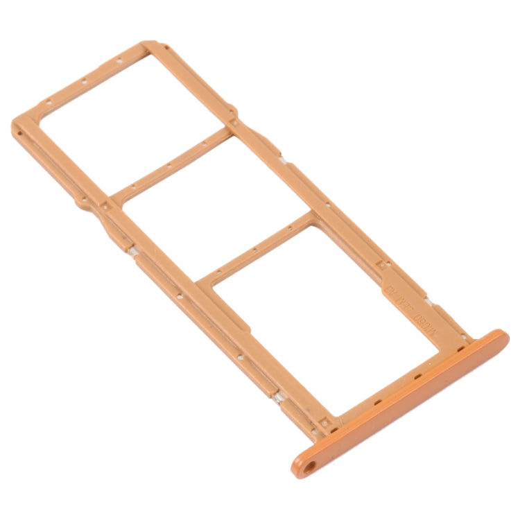 SIM Card Tray + SIM Card Tray + Micro SD Card Tray for Honor 8S 2020 (Gold) - Card Socket by PMc TechLife | Online Shopping South Africa | PMc TechLife | Buy Now Pay Later Mobicred