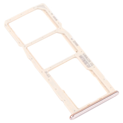 SIM Card Tray + SIM Card Tray + Micro SD Card Tray for Huawei Y5p (Gold) - Card Socket by PMC Jewellery | Online Shopping South Africa | PMC Jewellery