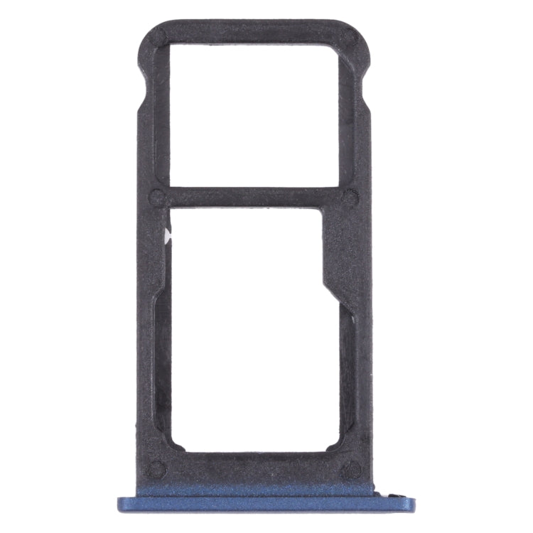 SIM Card Tray + SIM Card Tray / Micro SD Card Tray for Honor Play(Blue) - Card Socket by PMc TechLife | Online Shopping South Africa | PMc TechLife | Buy Now Pay Later Mobicred