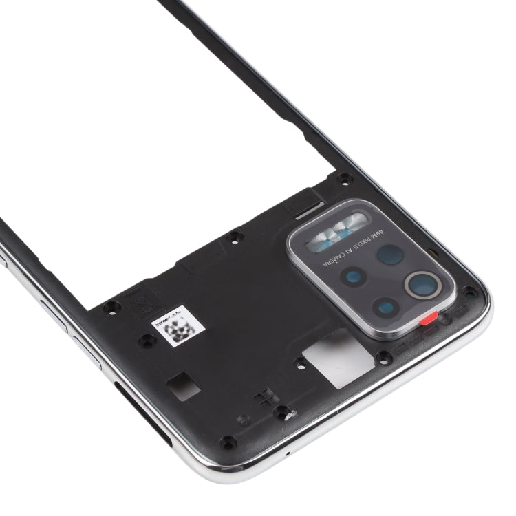 Middle Frame Bezel Plate for LG Q52 / K62 (Silver) - free shipping - PMc TechLife - Order now!