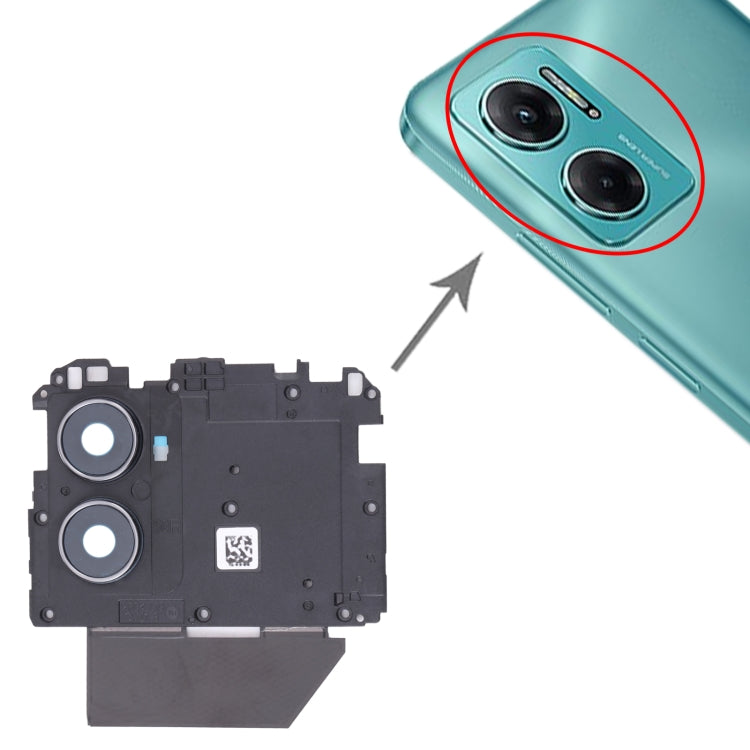 Back Camera Lens Frame for Xiaomi Redmi Note 11e - Camera by PMC Jewellery | Online Shopping South Africa | PMC Jewellery