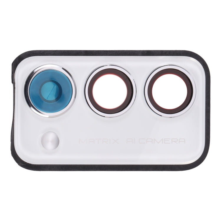 For OPPO Realme Q3 Pro 5G / Realme Q3 Pro Carnival  Back Camera Lens Frame (White) - Camera Series by PMC Jewellery | Online Shopping South Africa | PMC Jewellery | Buy Now Pay Later Mobicred