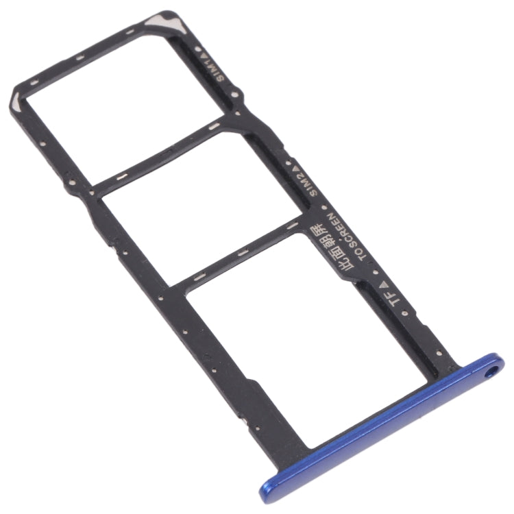 SIM Card Tray + SIM Card Tray + Micro SD Card Tray for Honor Play 8(Blue) - free shipping - PMc TechLife - Order now!