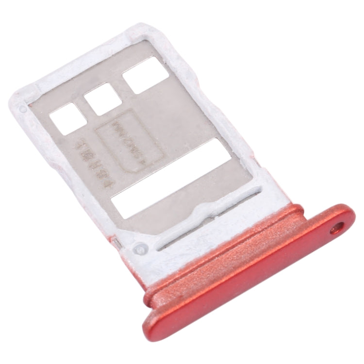 SIM Card Tray + SIM/NM Card Tray for Huawei Y9a(Red) - Card Socket by PMc TechLife | Online Shopping South Africa | PMc TechLife | Buy Now Pay Later Mobicred