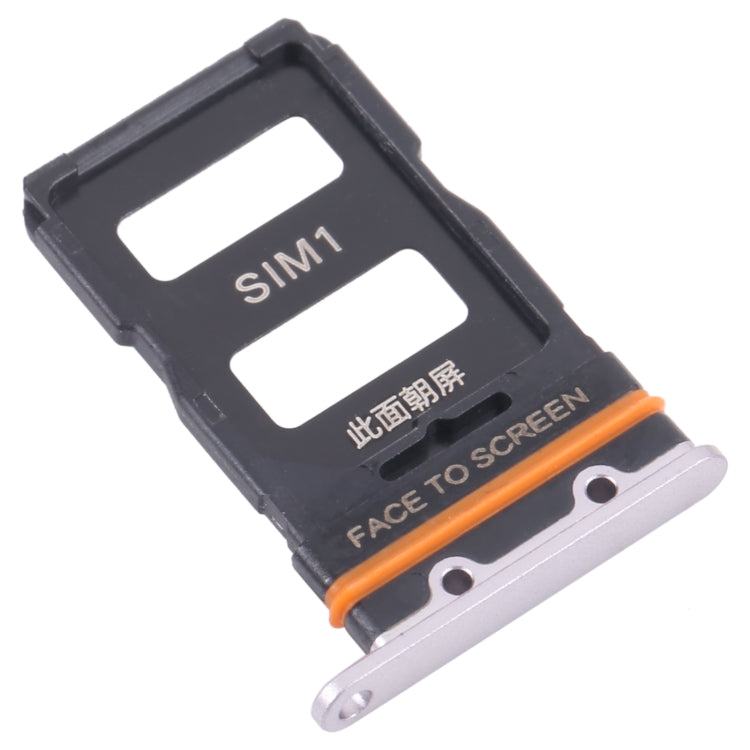 SIM Card Tray + SIM Card Tray for Xiaomi 12/12X(Silver) - Card Tray by PMc TechLife | Online Shopping South Africa | PMc TechLife | Buy Now Pay Later Mobicred