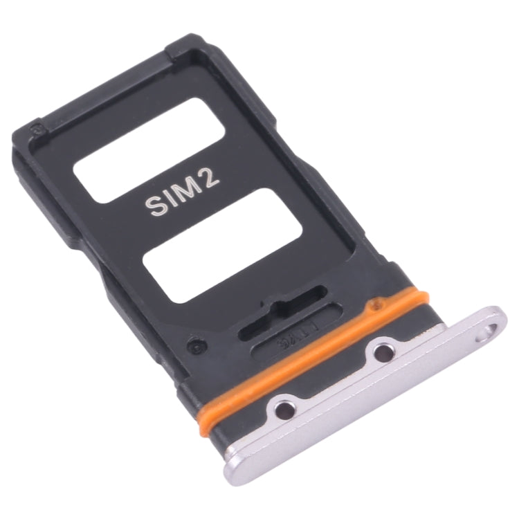 SIM Card Tray + SIM Card Tray for Xiaomi 12/12X(Silver) - Card Tray by PMc TechLife | Online Shopping South Africa | PMc TechLife | Buy Now Pay Later Mobicred