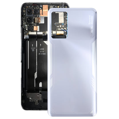 Battery Back Cover for ZTE Nubia Red Magic 6R NX666J(Silver) - For ZTE by PMC Jewellery | Online Shopping South Africa | PMC Jewellery | Buy Now Pay Later Mobicred