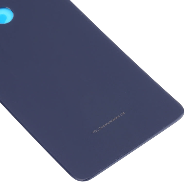 For Alcatel 1V 2021 6002A 6002D Battery Back Cover with Camera Lens  (Blue) - Back Cover by PMC Jewellery | Online Shopping South Africa | PMC Jewellery | Buy Now Pay Later Mobicred
