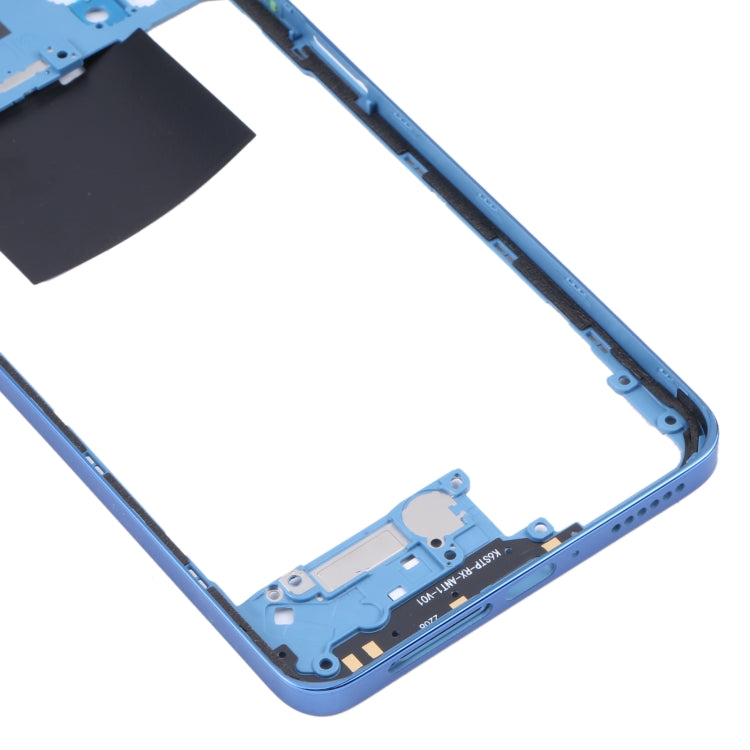 Original Middle Frame Bezel Plate for Xiaomi Redmi Note 11 Pro 4G 2201116TG 2201116TI(Dark Blue) - Frame Bezel Plate by PMC Jewellery | Online Shopping South Africa | PMC Jewellery | Buy Now Pay Later Mobicred