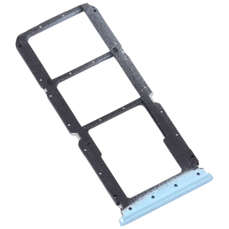 For OPPO A56 5G SIM Card Tray + SIM Card Tray + Micro SD Card Tray (Blue) - Card Socket by PMc TechLife | Online Shopping South Africa | PMc TechLife | Buy Now Pay Later Mobicred