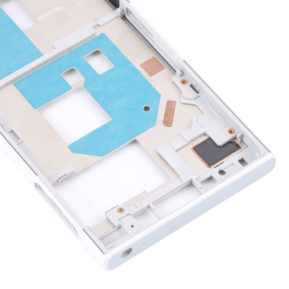 Middle Frame Bezel Plate for Sony Xperia X Compact (White) - Frame Bezel Plate by PMC Jewellery | Online Shopping South Africa | PMC Jewellery | Buy Now Pay Later Mobicred