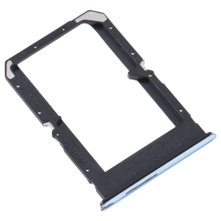 For OPPO K9 Pro SIM Card Tray + SIM Card Tray (Silver) - Card Socket by PMc TechLife | Online Shopping South Africa | PMc TechLife | Buy Now Pay Later Mobicred