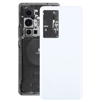 For vivo X70 Pro OEM Glass Battery Back Cover(White) - Back Cover by PMC Jewellery | Online Shopping South Africa | PMC Jewellery