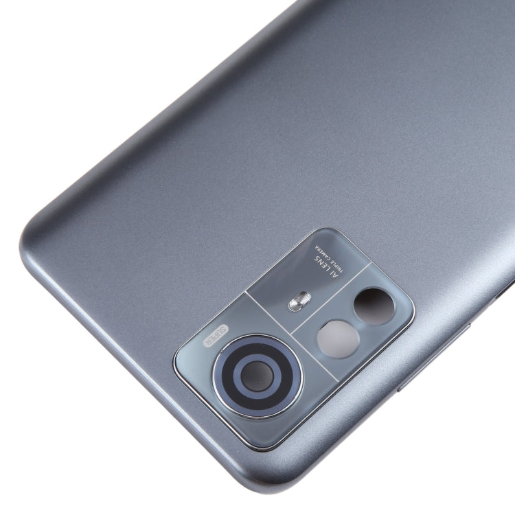 For ZTE Blade A72S A7050 Battery Back Cover(Black) - For ZTE by PMC TechLife | Online Shopping South Africa | PMC TechLife
