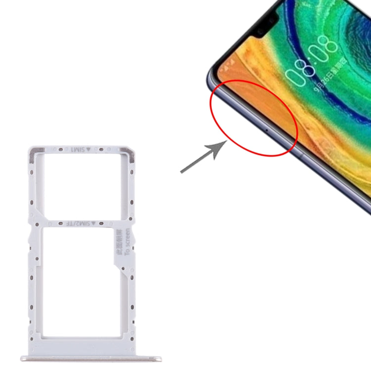 For Huawei Enjoy 60 SIM + SIM / Micro SD Card Tray (Gold) - Card Socket by PMc TechLife | Online Shopping South Africa | PMc TechLife | Buy Now Pay Later Mobicred