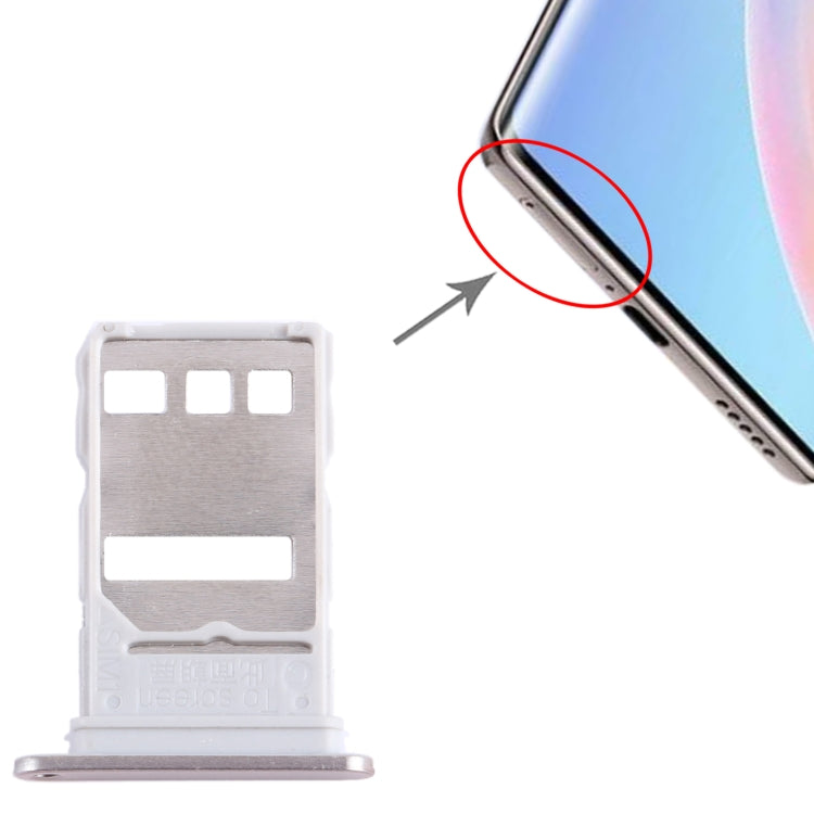 For Honor 60 SE SIM Card Tray (Gold) - Card Socket by PMc TechLife | Online Shopping South Africa | PMc TechLife | Buy Now Pay Later Mobicred