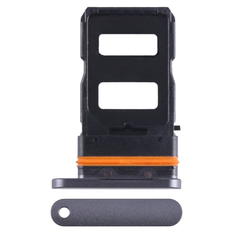 For Xiaomi 12 Pro SIM Card Tray + SIM Card Tray (Black) - Card Tray by PMC TechLife | Online Shopping South Africa | PMC TechLife