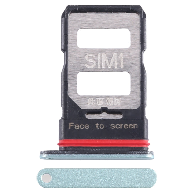 For Xiaomi Redmi K60 SIM Card Tray + SIM Card Tray (Green) - Card Tray by PMC TechLife | Online Shopping South Africa | PMC TechLife