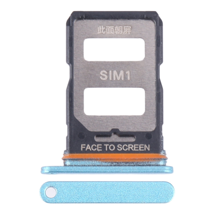 For Xiaomi Poco F5 SIM Card Tray + SIM Card Tray (Blue) - Card Tray by PMC Jewellery | Online Shopping South Africa | PMC Jewellery