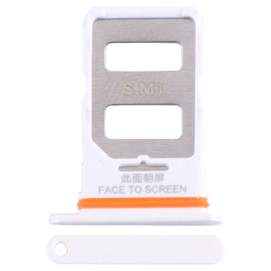 For Xiaomi Note 13 Pro SIM Card Tray + SIM Card Tray (White) - Card Tray by PMC Jewellery | Online Shopping South Africa | PMC Jewellery