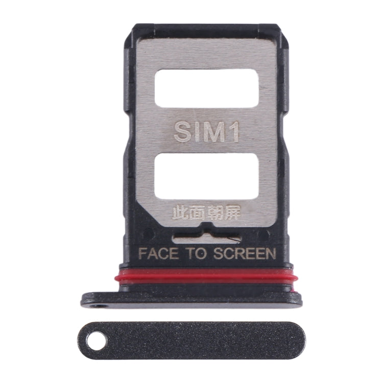 For Xiaomi 13T  SIM Card Tray + SIM Card Tray (Black) - Card Tray by PMC TechLife | Online Shopping South Africa | PMC TechLife | Buy Now Pay Later Mobicred