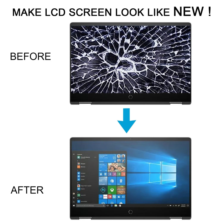 For HP Pavilion X360 14 DH 14m-DH 1001DX FHD 1920X1080 LCD Screen Digitizer Full Assembly with Frame (Black) - HP Spare Parts by PMC Jewellery | Online Shopping South Africa | PMC Jewellery