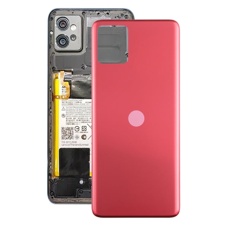 For Motorola Moto G32 Original Battery Back Cover(Red) - Back Cover by PMC Jewellery | Online Shopping South Africa | PMC Jewellery