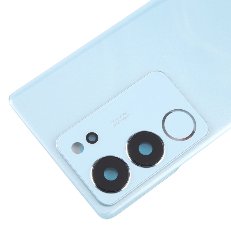 For vivo V29 Pro Original Battery Back Cover with Camera Lens Cover(Blue) - Back Cover by PMC TechLife | Online Shopping South Africa | PMC TechLife