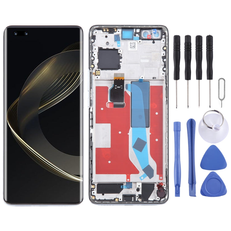 For Huawei Nova 11 Pro Original LCD Screen Digitizer Full Assembly with Frame (Silver) - LCD Screen by PMC TechLife | Online Shopping South Africa | PMC TechLife