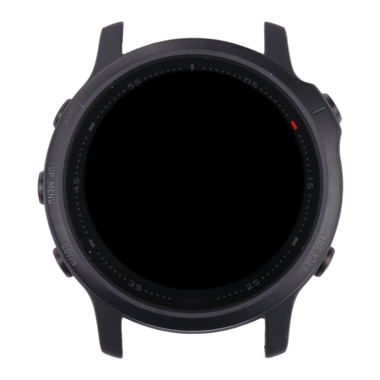 For Garmin Fenix 6S Pro LCD Screen Digitizer Full Assembly With Frame (Black) - For Garmin by PMC Jewellery | Online Shopping South Africa | PMC Jewellery