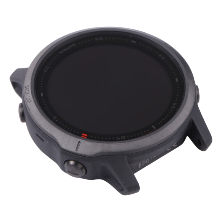 For Garmin Fenix 6S Pro LCD Screen Digitizer Full Assembly With Frame (Black) - For Garmin by PMC Jewellery | Online Shopping South Africa | PMC Jewellery