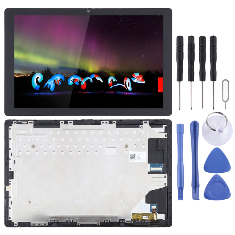 For Lenovo 10W 10 inch LCD Screen Digitizer Full Assembly with Frame (Black) - LCD Screen by PMC Jewellery | Online Shopping South Africa | PMC Jewellery