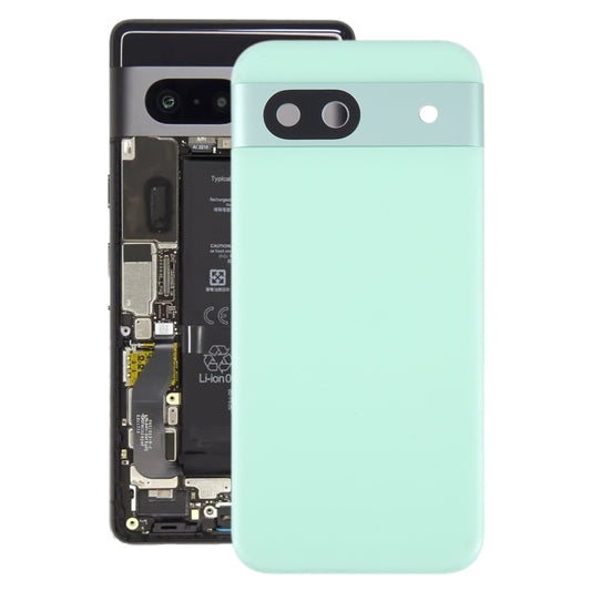 For Google Pixel 8A Battery Back Cover with Camera Lens Cover(Green) - Back Cover by PMC Jewellery | Online Shopping South Africa | PMC Jewellery