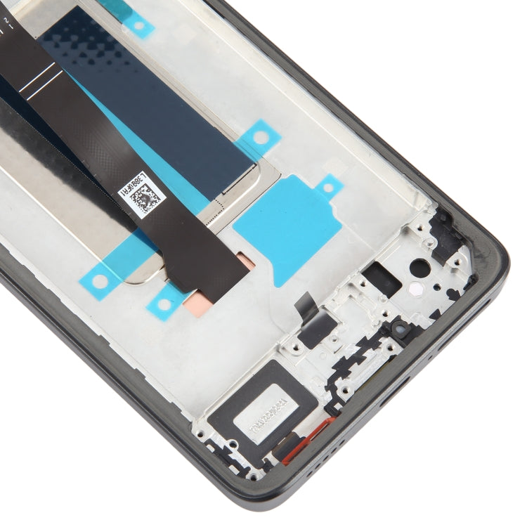For Xiaomi Redmi Note 13 Pro+ Original AMOLED Material LCD Screen Digitizer Full Assembly with Frame (Black) - LCD Screen by PMC TechLife | Online Shopping South Africa | PMC TechLife