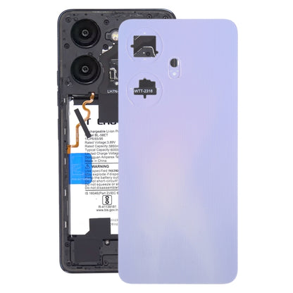 For itel P55+ Original Battery Back Cover(Purple) -  by PMC Jewellery | Online Shopping South Africa | PMC Jewellery | Buy Now Pay Later Mobicred