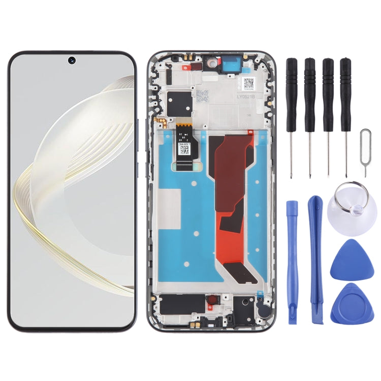 For Huawei nova 11 Original LCD Screen Digitizer Full Assembly with Frame (Black) - LCD Screen by PMC TechLife | Online Shopping South Africa | PMC TechLife | Buy Now Pay Later Mobicred
