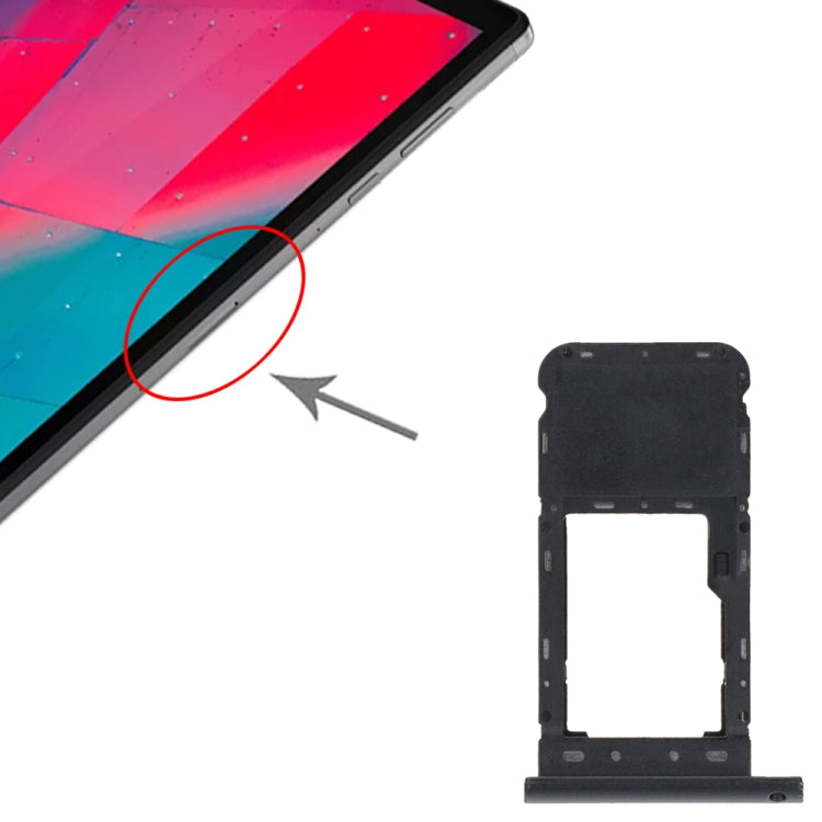 For Lenovo Tab M10 HD TB-X505 Micro SD Card Tray (Black) - Others by PMC Jewellery | Online Shopping South Africa | PMC Jewellery | Buy Now Pay Later Mobicred