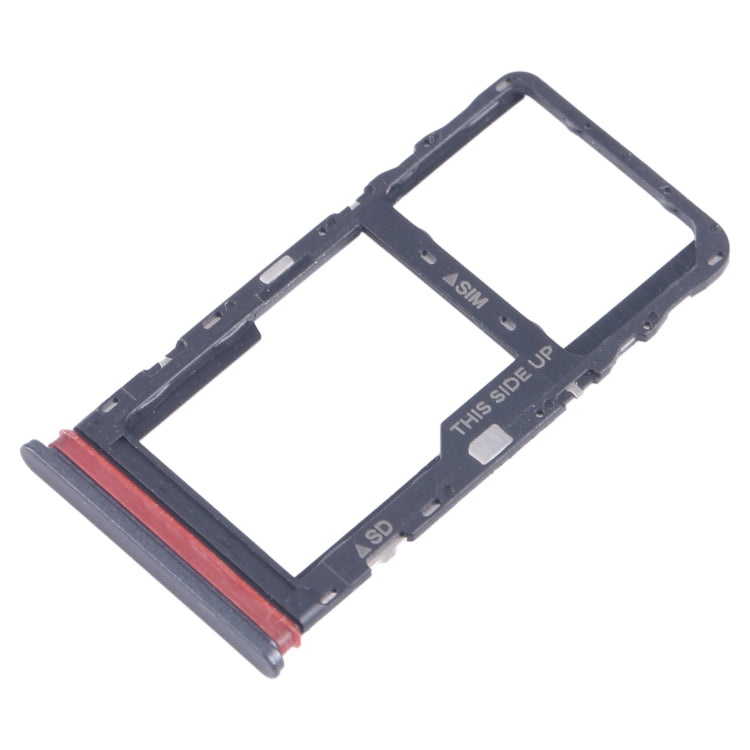 For TCL Stylus 5G T779W SIM Card Tray + Micro SD Card Tray (Black) - Card Tray by PMC Jewellery | Online Shopping South Africa | PMC Jewellery | Buy Now Pay Later Mobicred